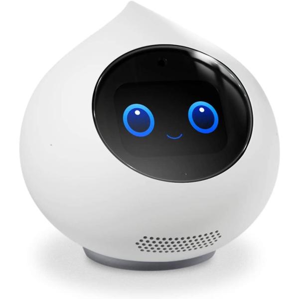 Romi MIXI公式 コミュニケーションロボット ロミィ AI ロボット ホワイト 家庭用 自律型 学習 会話 英会話 音声認識 日本製 ROMI-P02W