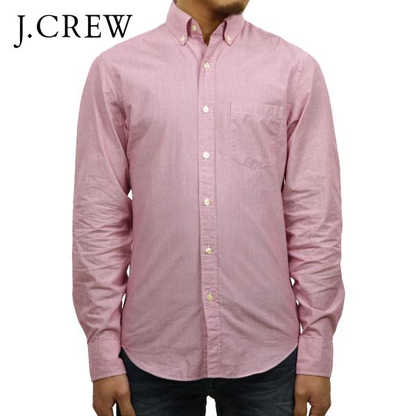 ジェイクルー シャツ メンズ 正規品 J.CREW 長袖シャツ ボタンダウンシャツ レッド D20S30 クリスマス プレゼント ラッピング J.CREW（ジェイクルー） シャツ メンズ 正規品 長袖シャツ ボタン