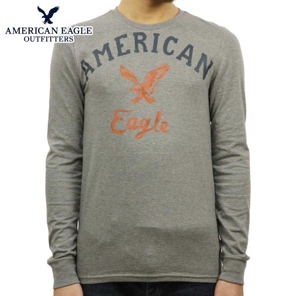 アメリカンイーグル Tシャツ メンズ 正規品 American Graphic 0518 ついに再販開始 T Shirt 長袖tシャツ Eagle