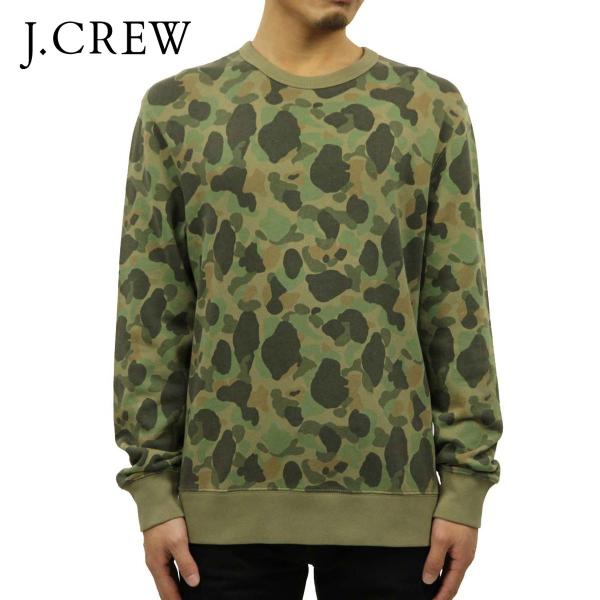 ジェイクルー スウェット メンズ 正規品 J.CREW トレーナー CAMO CREWNECK SWEATSHIRT D25S35 クリスマス プレゼント ラッピング J.CREW（ジェイクルー） スウェット メンズ 正規品 トレーナー CAMO