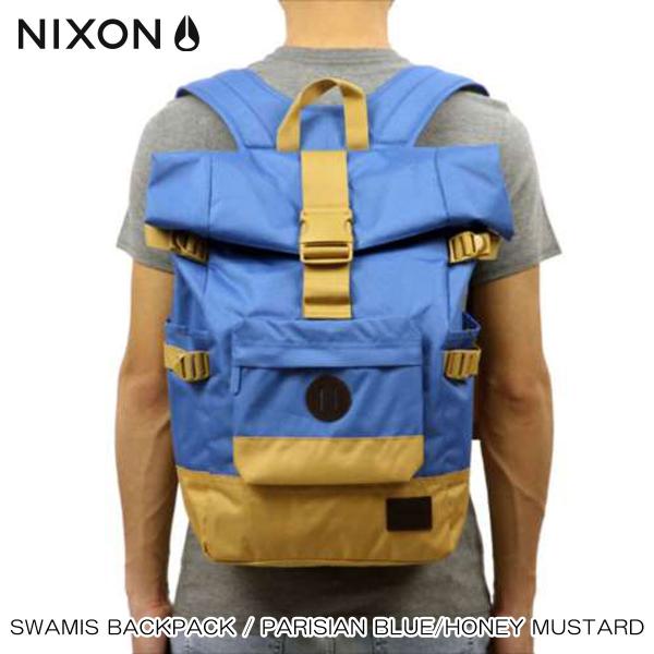ニクソン NIXON 正規販売店 バッグ Swamis Backpack Parisian Blue / Honey Mustard BLUE クリスマス プレゼント ラッピング NIXON（ニクソン） 正規販売店 バッグ Swamis Backpack Parisian Blue