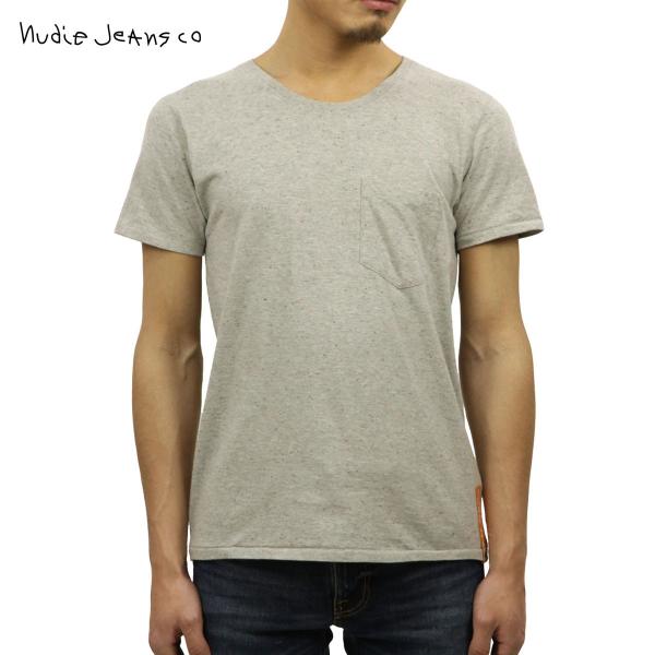 k[fB[W[Y TVc Y Nudie Jeans  Round Neck Org. Pocket Tee