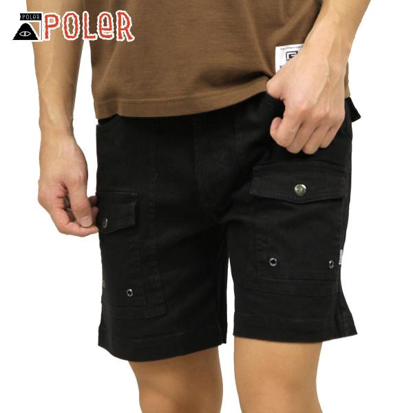 15%OFF�N�[�|���Z�[�� �y���p���� 9/27 0:00�`9/27 23:59�z �|�[���[ �V���[�g�p���c �����Y ���K�̔��X POLER �{�g���X CAMP SHORT 211APM4001 BLACK