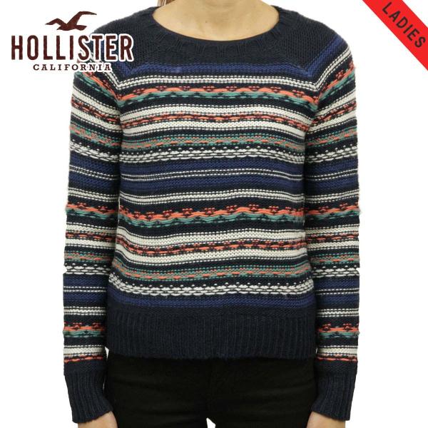 20%OFF�N�[�|���Z�[�� �y���p���� 4/17 0:00�`4/19 23:59�z �z���X�^�[ ���f�B�[�X HOLLISTER ���K�i �Z�[�^�[ Patterned Crew Sweater 350-507