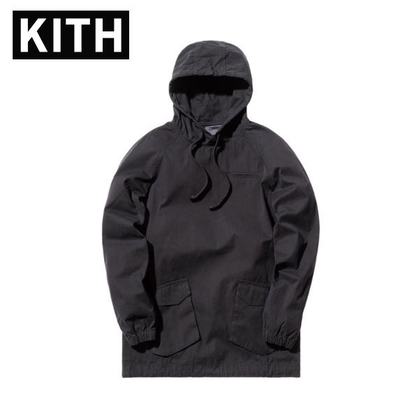 KITH プルオーバーパーカー 刺繍ロゴ 総柄 黒 2XL. KITH プルオーバーパーカー 刺繍ロゴ 総柄 黒 2XL