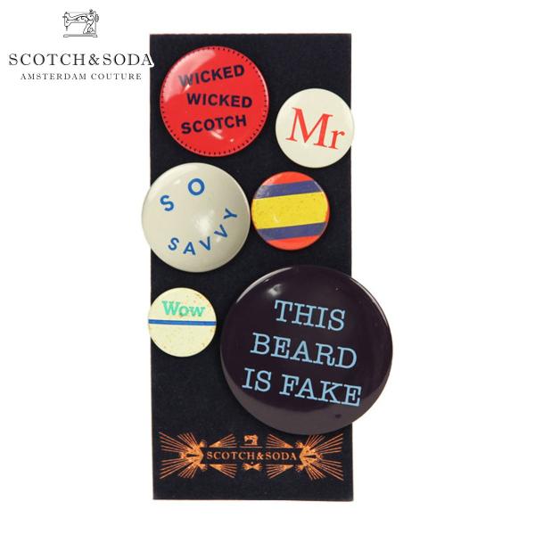 �X�R�b�`�A���h�\�[�_ SCOTCH��SODA ���K�̔��X �s�� Selection of classic pin badg