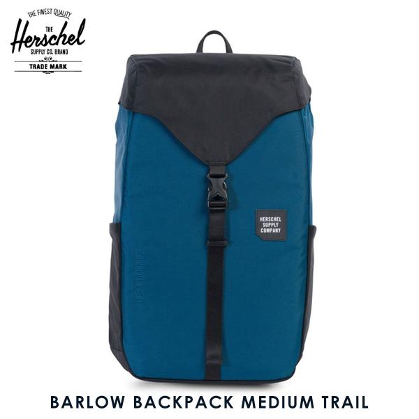 �n�[�V�F�� �o�b�O ���K�̔��X Herschel Supply �n�[�V�F���T�v���C �o�b�O BARLOW BACKPACK MEDIUM TRAIL 10270-01389-OS LEGION BLUE/BLACK D00S15