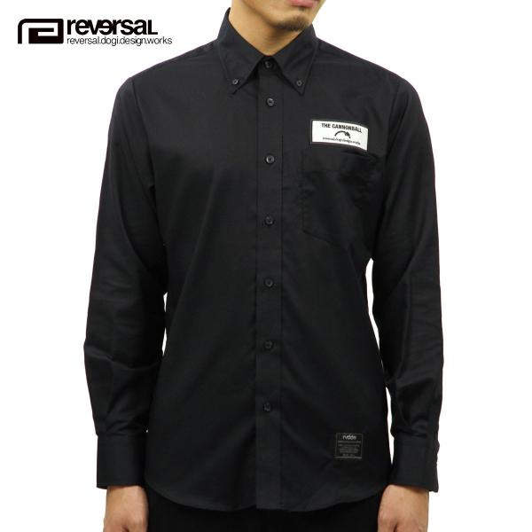 ���o�[�T�� �V���c �����Y ���K�̔��X REVERSAL rvddw �����V���c CANNONBALL PIT SHIRTS rv17aw020 BLACK