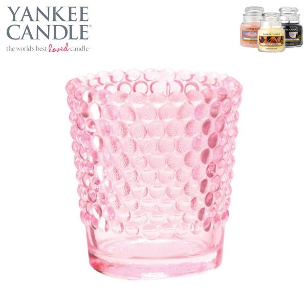 ヤンキーキャンドル Yankee Candle 正規販売店 キャンドルホルダー ホビネルグラス コーラル cr インポートセレクトショップ Mixon 通販 Yahoo ショッピング