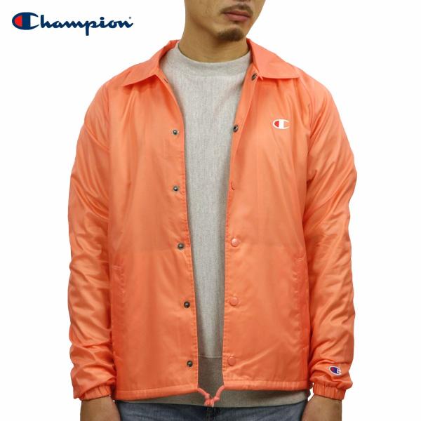 チャンピオン CHAMPION 正規品 メンズ コーチジャケット アウター COACHES JACKET WEST BREAKER EDITION V0100 RIPE PAPAYA RED クリスマス プレゼント ラッピング Champion（チャンピオン） 正規品 メンズ コーチジャケット アウター