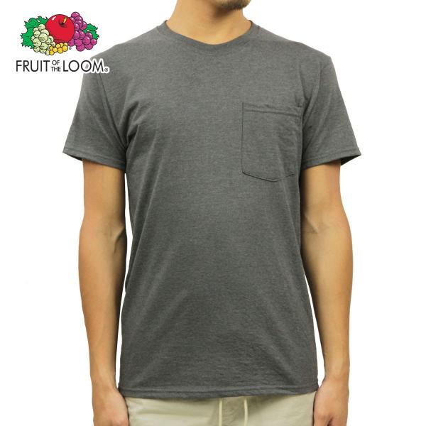 フルーツオブザルーム Tシャツ ポケット メンズ 正規品 Fruit Of 蔵 The Platinum Loom プラチナムシリーズ Tee Pocket Crew ポケt 半袖tシャツ