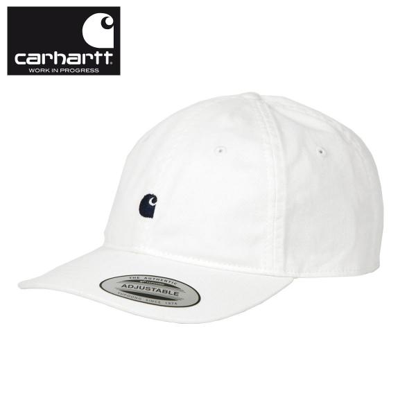 �y�{�[�i�X�X�g�A �N�ł�+5% 4/17 0:00�`4/19 23:59�z �J�[�n�[�g �L���b�v �����Y ���K�i CARHARTT WIP �L���b�v �X�q ���S�L���b�v MADISON LOGO CAP WHI