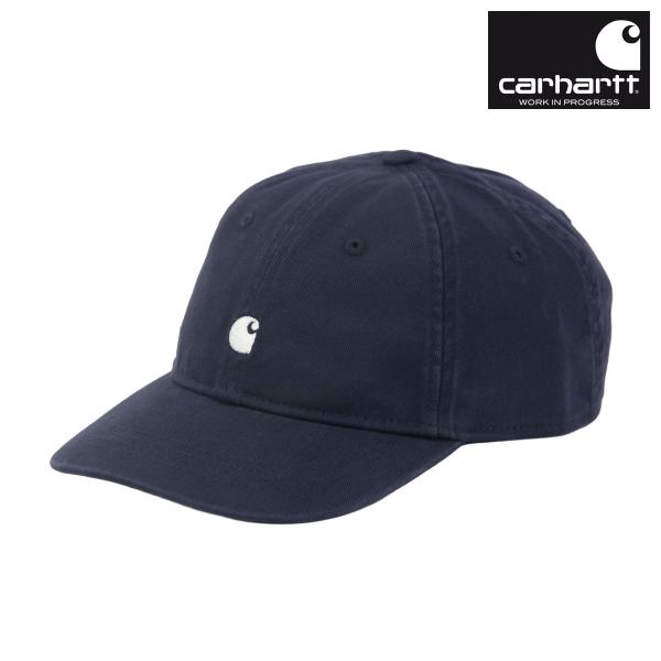 カーハート キャップ メンズ 正規品 CARHARTT WIP キャップ 帽子 ロゴキャップ MADISON LOGO CAP DARK NAVY/WHITE I036730 00BXX