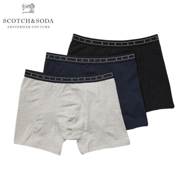 �X�R�b�`�A���h�\�[�_ �{�N�T�[�p���c �����Y ���K�̔��X SCOTCH��SODA ���� 3���g BASIC NOS - UNDERWEAR BOXER SHORT 3 PACK COMBO A 151033 89901 0217
