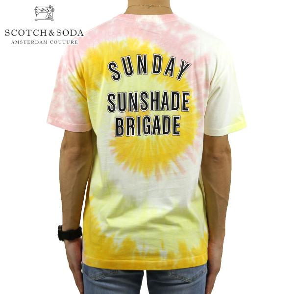 スコッチアンドソーダ Tシャツ 正規販売店 SCOTCH＆SODA 半袖Tシャツ クルーネックTシャツ ARTWORK TIE-DYE TEE 155406 0217 14423 49 COMBO A クリスマス プレゼント ラッピング SCOTCH＆SODA（スコッチアンドソーダ） Tシャツ 正規販売店 半袖T