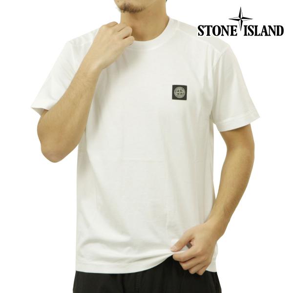 STONE ISLAND（ストーン アイランド） メンズ 半袖Tシャツ 正規品 ロゴ