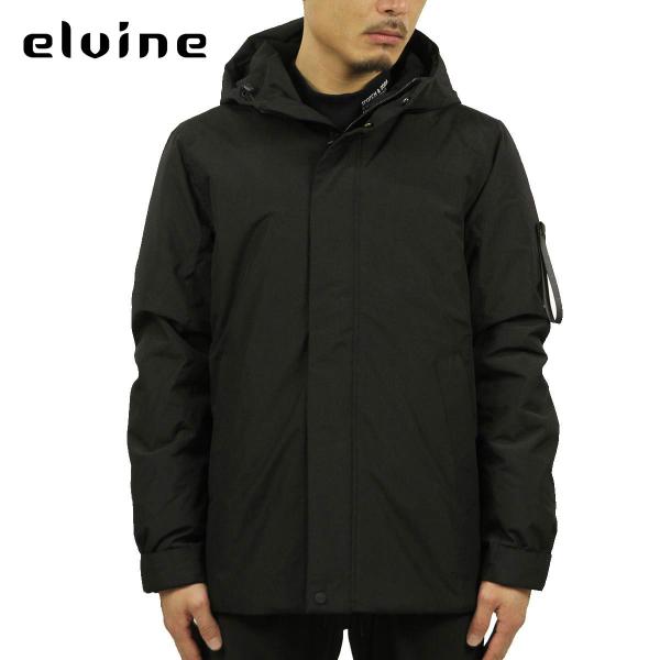 �G���o�C�� �A�E�^�[ �����Y ���K�̔��X elvine �W���P�b�g �i�C�����W���P�b�g BARNARD THERMORE TASLAN DOWN JACKET 330100 110 BLACK
