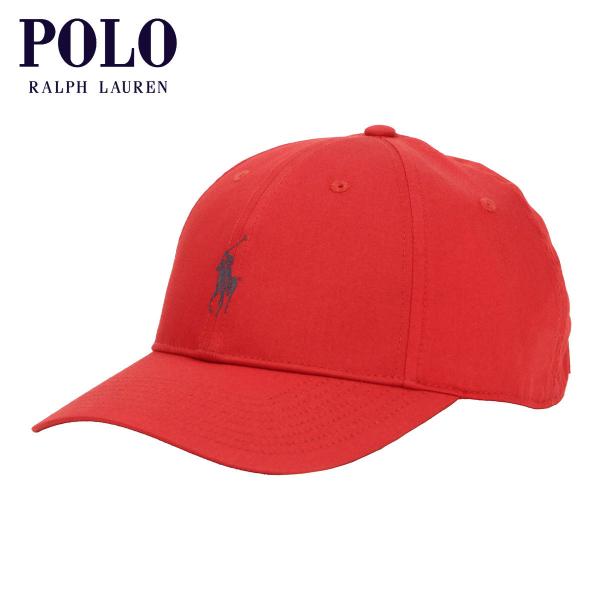 �|�� �����t���[���� �L���b�v �����Y ���f�B�[�X ���K�i POLO RALPH LAUREN �X�q �x�[�X�{�[���L���b�v PERFORMANCE PONY CAP H214SC77 RL 2000 RED