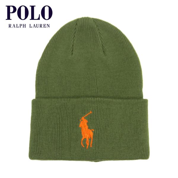 �|�� �����t���[���� �X�q �����Y ���f�B�[�X ���K�i POLO RALPH LAUREN �r�[�j�[ �r�b�O�|�j�[ �j�b�g�L���b�v BIG PONY CUFF HAT PC0436 346