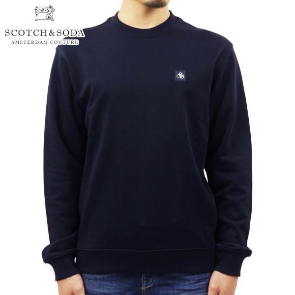 �X�R�b�`�A���h�\�[�_ �X�E�F�b�g �����Y ���K�̔��X SCOTCH��SODA �g���[�i�[ BASIC SIGNATURE ORGANIC COTTON FLEECE 165318 0002 53850 78 NIGHT