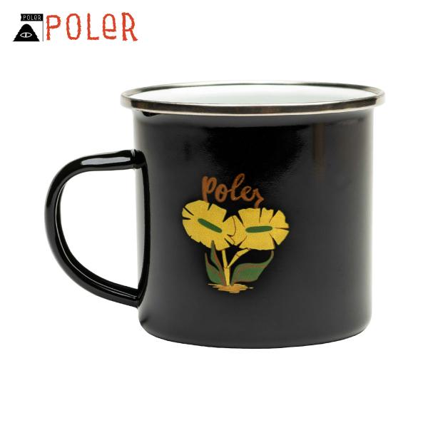 �|�[���[ �}�O�J�b�v ���K�̔��X POLER �A�E�g�h�A �L�����v�}�O�J�b�v POLER CAMP MUG CUP 221ACM9101 BLACK