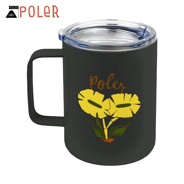 �|�[���[ �}�O�J�b�v ���K�̔��X POLER �A�E�g�h�A �L�����v�}�O�J�b�v �W�� INSULATED MUG 221ACM9104 BLACK