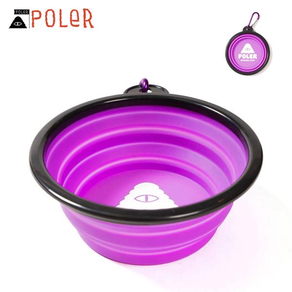 |[[ ybgObY K̔X POLER ybgpH ܂肽ݎ{E Up{E L[Ot SILICONE BOWL DC 5213C020 PURPLE