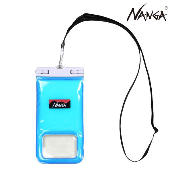 ナンガ メンズ レディース スマホケース 正規販売店 NANGA スマートフォン用 携帯ケース FLOATING PHONE PROTECT CASE L.BLU LIGHT BLUE NA2454-3A510
