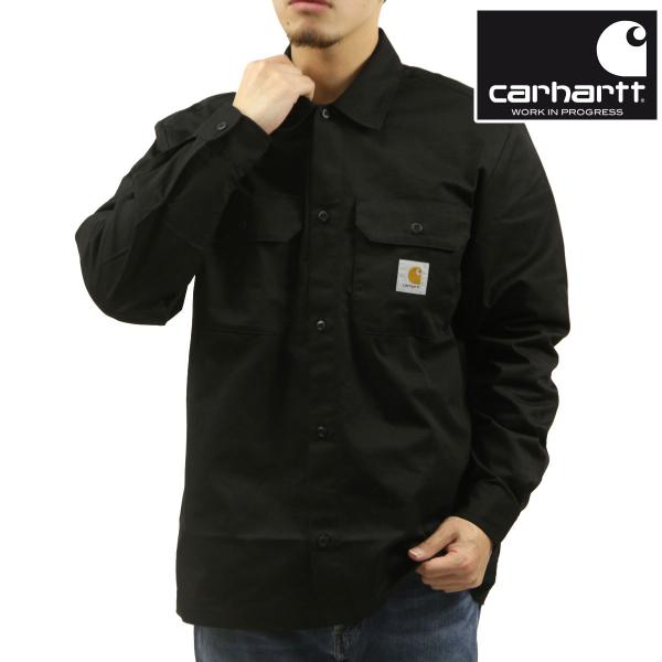 Carhartt カーハート ボタンダウンシャツ ワークシャツ 刺繍ロゴ グレー Carhartt カーハート メンズ ワークシャツ 正規品 CARHARTT WIP