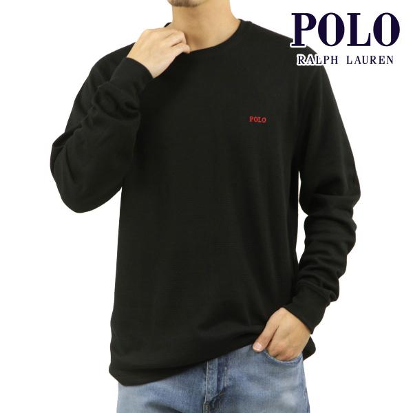 ポロ ラルフローレン メンズ 長袖Tシャツ 正規品 POLO RALPH LAUREN サーマル ワッフル生地 ロンT FOLDED WAFFLE LONG SLEEVE CREE TEE T-SHIRT PWLC2
