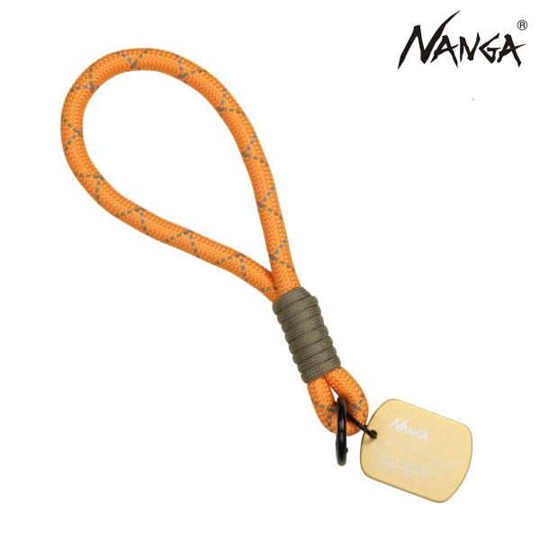 ナンガ メンズ レディース ストラップ 正規販売店 NANGA キャニオンロープ アクセサリー CANYON ROPE SHORT STRAP ORG ORANGE N2502-3Z309Z