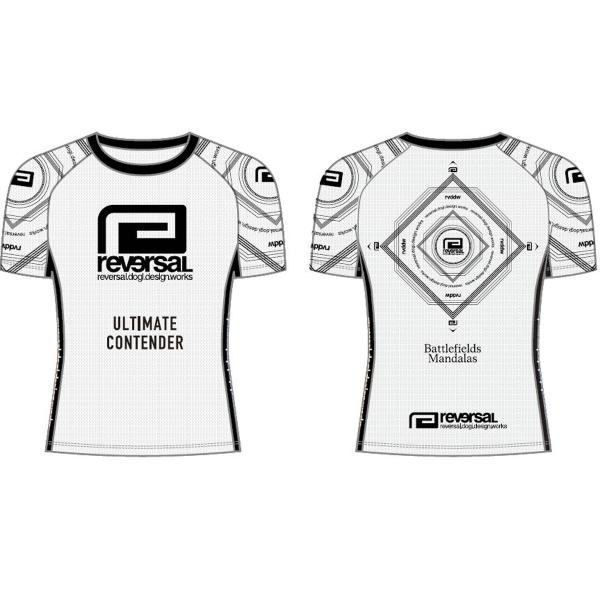 予約商品 4月頃入荷予定 リバーサル メンズ ラッシュガード 正規販売店 REVERSAL 半袖 クルーネック Tシャツ MANDALAS SHORT RASH GUARD 白 rv26ss605 WH WHITE reversal（リバーサル） 【ボーナスストア 誰でも+5% 1/15 0:00〜1/15