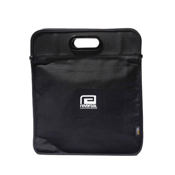 予約商品 9月頃入荷予定 リバーサル メンズ レディース レコードバッグ 正規販売店 REVERSAL 薄型 バッグ 鞄 rvddw VINYL BAG ブラック rv26aw703 BK BLACK
