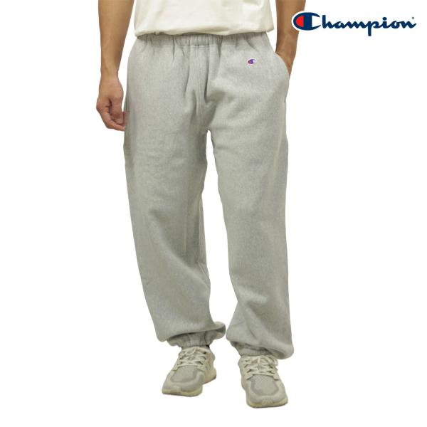 チャンピオン メンズ スウェットパンツ 正規品 CHAMPION リバースウィーブ ボトムス REVERSE WEAVE SWEATPANTS 11.5oz SILVER GRAY C3-C216 040