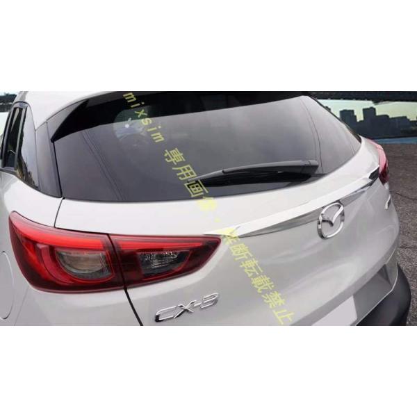 リア　ガーニッシュ【 マツダ CX-3 DK系 MAZDA CX3】専用　モール　クロームメッキ　トランク　エンブレム　パネル　アクセサリー リア ガーニッシュ【 マツダ CX-3 DK系 MAZDA CX3】専用 モール