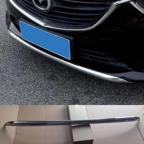 マツダ アテンザ GJ系 カスタム パーツ MAZDA ATENZA GJ系 傷予防 フロント リップ スポイラー ガーニッシュ フロントバンパーガーニッシュ 