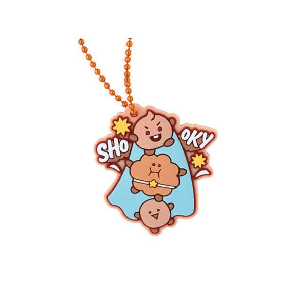 BTS BT21ぷっくりラバマスグミ2 7 SHOOKY 単品 防弾少年団 食玩 LINE