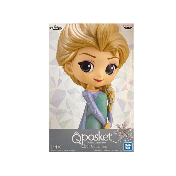 BANPRESTO Q posket Disney Characters Elsa Glitter line