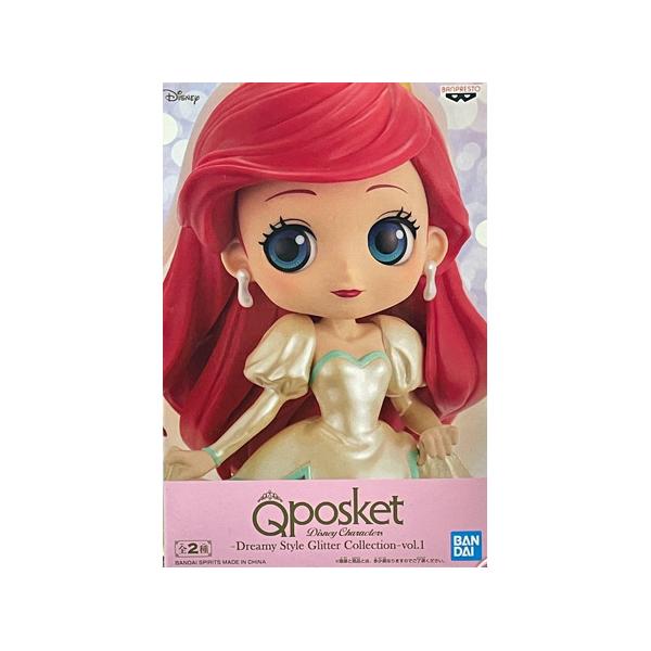 ☆未開封☆Qposket アリエル  ドリーミースタイル 2種セット アリエルが純白のドレス姿に！バンプレスト「Q posket Disney