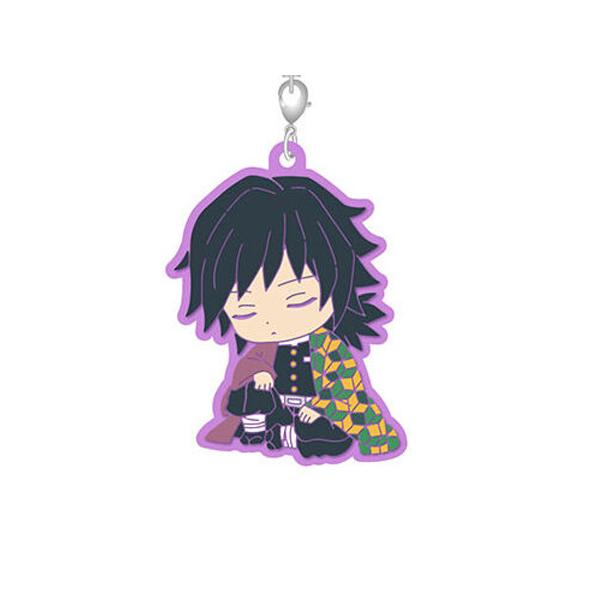 当選品 ✨ ラバーマスコット & コレクションホルダー 冨岡義勇 & 宇髄天元 鬼滅の刃 滅！ カプセルラバーマスコット 15 冨岡 義勇 単品 とみおか