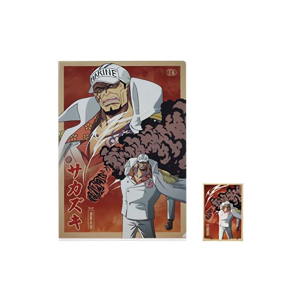 BANPRESTO 一番くじ ワンピース 絶対的正義 G賞 クリアファイル