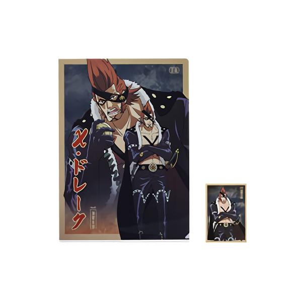 ONE PIECE　一番くじ　クリアファイル　全50種コンプセット 中古】クリアファイル ドラゴンボール＆ワンピース A4クリア