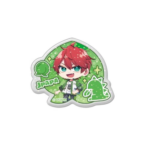 カラフルピーチキラぷるステッカー じゃぱぱ 単品 からぴち