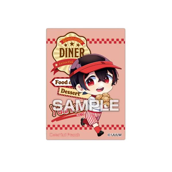 カラフルピーチ クリアカードコレクションガム カラピチダイナー No.15 ゆあんくん 単品 からぴち トレカ キャラ ガチャ グッズ