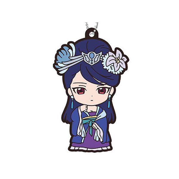 薬屋のひとりごと カプセルラバーマスコット 梨花妃 単品 りふぁひ ガチャ アニメ キャラ グッズ ストラップ カプセル