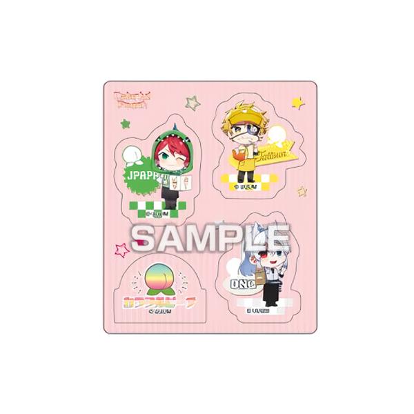 カラフルピーチ マグネットコレクションガム カラピチダイナー じゃぱぱ たっつん どぬく 単品 からぴち キャラ ガチャ グッズ