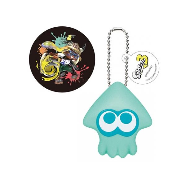 スプラトゥーン3 プロジェクターライト イカ ライトブルー 単品 Splatoon ガチャ カプセル アニメ キャラ グッズ 誕プレ レア フィギュア