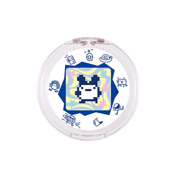 ポンデクルール たまごっち マルチカラーパウダー たまごっちホワイト パステルブルー 単品 コスメ ガチャ キャラ グッズ