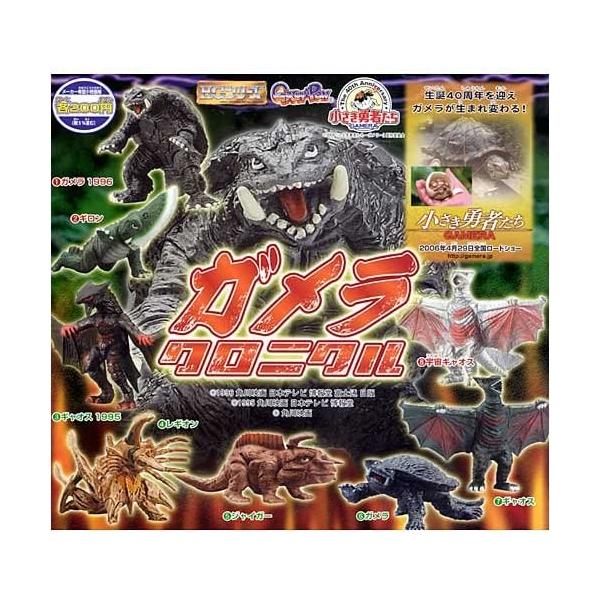 HGガメラクロニクル 全8種セット バンダイ【絶版ガシャポン