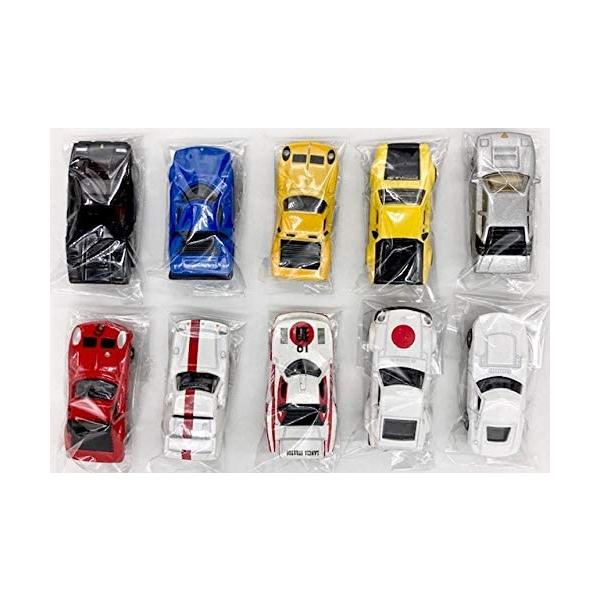 サーキットの狼 ミニカー 全10種フルコンプセット BOX版【コーヒーBOSS箱売り特典販促品 非売品】